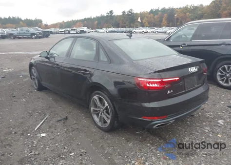 2019 Audi A4 40 Premium z USA, uszkodzony, nr VIN WAUGMAF46KN022011